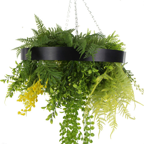 110cm Faux Hanging Draping Plant Temple Webster